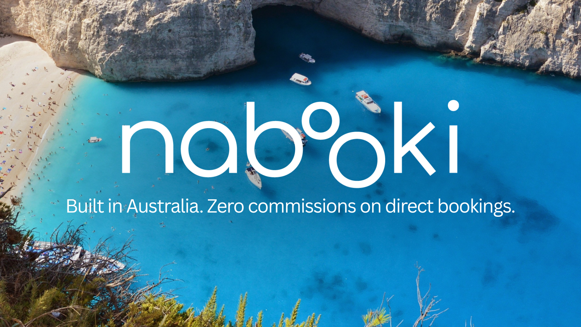Nabooki brand visual for Australian tours and activities booking software