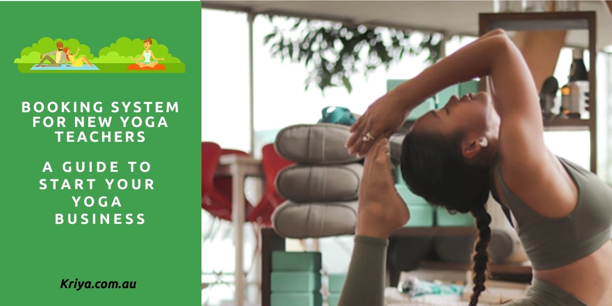 Booking System for New Yoga Teachers - A guide to start your yoga business