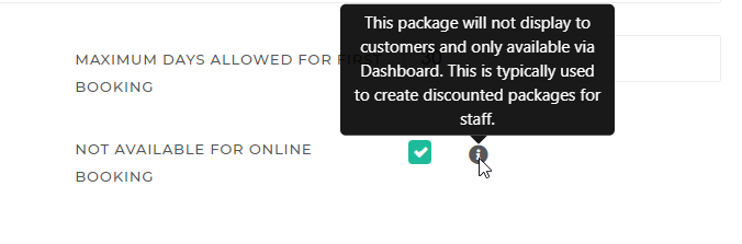 Pass Not Available Online